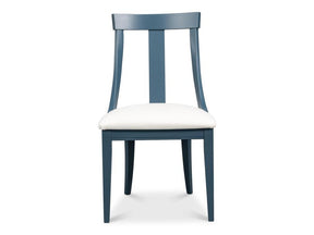 Deco Blue Side Chair (Set of 2) - Ornate Home
