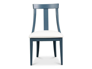 Deco Blue Side Chair (Set of 2) - Ornate Home