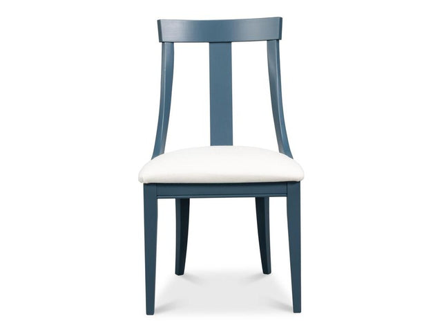 Deco Blue Side Chair (Set of 2) - Ornate Home
