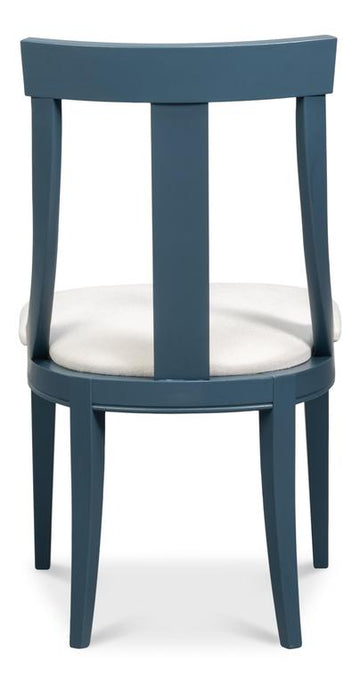 Deco Blue Side Chair (Set of 2) - Ornate Home