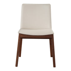 Deco Cream White Dining Chair (Set of 2) - Ornate Home
