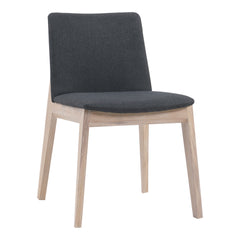 Deco Dark Grey Dining Chair (Set of 2) - Ornate Home