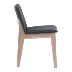Deco Dark Grey Dining Chair (Set of 2) - Ornate Home