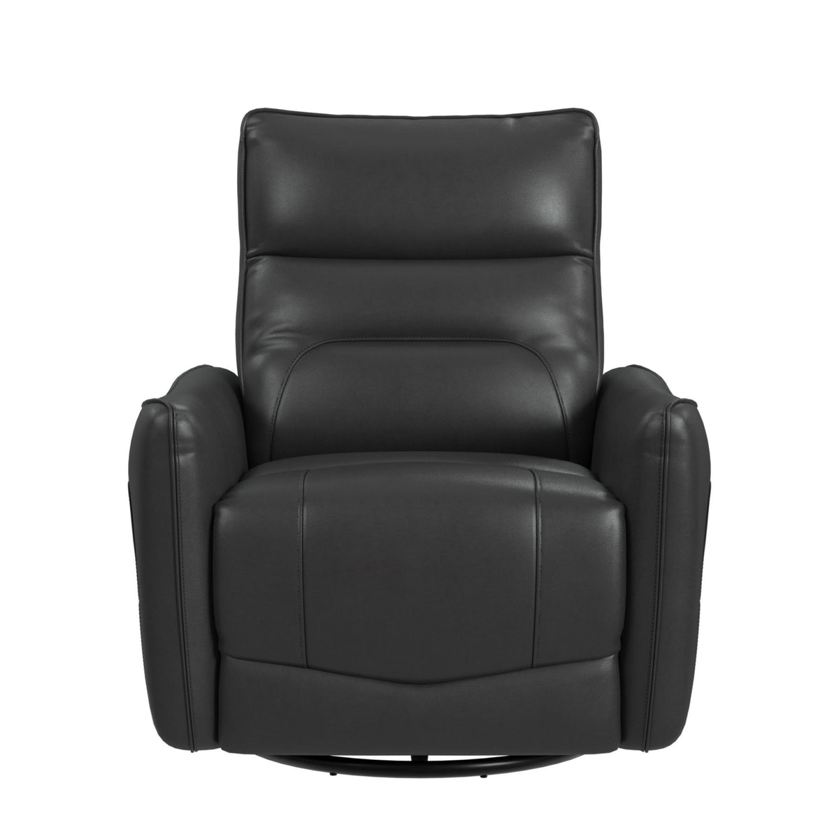 Deco Del Mar Grey P1 Recliner with Glider and Swivel - Ornate Home