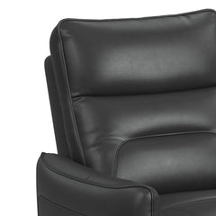 Deco Del Mar Grey P1 Recliner with Glider and Swivel - Ornate Home