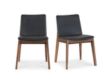 Deco Ebony Dining Chair (Set of 2) - Ornate Home