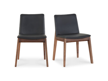 Deco Ebony Dining Chair (Set of 2) - Ornate Home