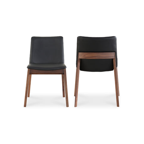 Deco Ebony Dining Chair (Set of 2) - Ornate Home