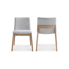Deco Light Grey Dining Chair (Set of 2) - Ornate Home