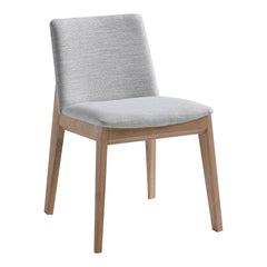 Deco Light Grey Dining Chair (Set of 2) - Ornate Home