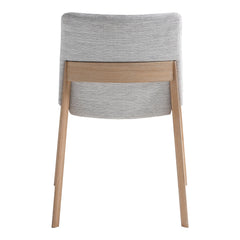 Deco Light Grey Dining Chair (Set of 2) - Ornate Home