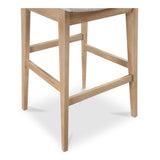 Deco Light Grey Oak Barstool - Ornate Home