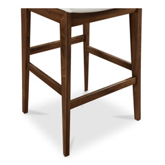 Deco White Barstool - Ornate Home