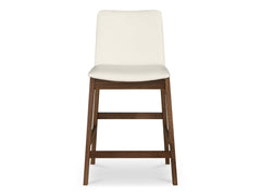Deco White Counter Stool - Ornate Home