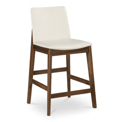 Deco White Counter Stool - Ornate Home