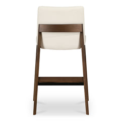 Deco White Counter Stool - Ornate Home