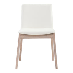 Deco White Dining Chair Cream (Set of 2) - Ornate Home