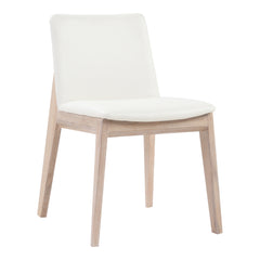 Deco White Dining Chair Cream (Set of 2) - Ornate Home