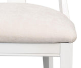 Deco White Side Chair (Set of 2) - Ornate Home