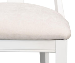 Deco White Side Chair (Set of 2) - Ornate Home