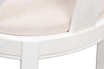 Deco White Side Chair (Set of 2) - Ornate Home