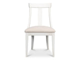 Deco White Side Chair (Set of 2) - Ornate Home