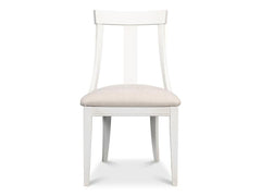 Deco White Side Chair (Set of 2) - Ornate Home