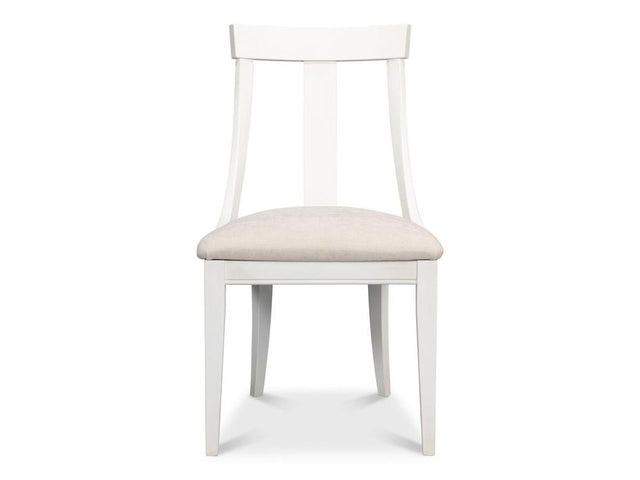 Deco White Side Chair (Set of 2) - Ornate Home