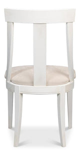 Deco White Side Chair (Set of 2) - Ornate Home