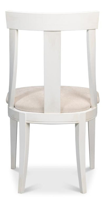 Deco White Side Chair (Set of 2) - Ornate Home