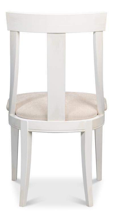 Deco White Side Chair (Set of 2) - Ornate Home