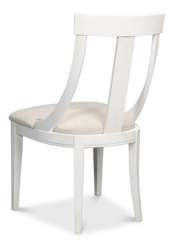 Deco White Side Chair (Set of 2) - Ornate Home