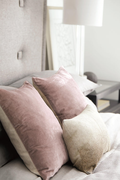 Decorage Silver Mist/Grey Panel King Bed - Ornate Home