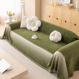 Decorative Couch Throw Cover, Washable Boho Couch Blanket Protector for Dogs, Cats - Ornate Home