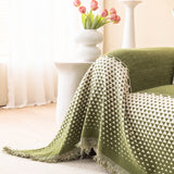 Decorative Couch Throw Cover, Washable Boho Couch Blanket Protector for Dogs, Cats - Ornate Home