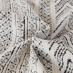 Decorative Slipcover for Pets, Kids, Boho Woven Couch Cover Throw Blanket with Tassel - Ornate Home