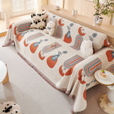 Decorative Throw Blankets for Couch Reversible Chenille Furniture Throw Covers for Sectional Sofa - Ornate Home