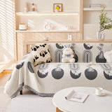 Decorative Throw Blankets for Couch Reversible Chenille Furniture Throw Covers for Sectional Sofa - Ornate Home