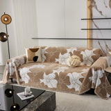 Decorative Throw Blankets for Sofa, Oversized Pretty Floral Throws for Sofas - Ornate Home