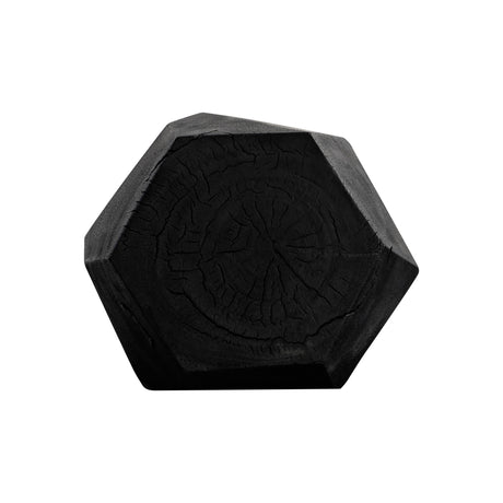 Dee Black Burn Accent Table - Ornate Home