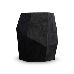 Dee Black Burn Accent Table - Ornate Home