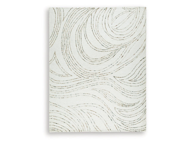 Deenbury Ivory/Green/Brown Large Rug (Online Special Price) - Ornate Home