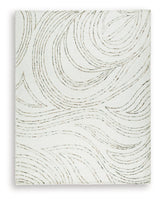 Deenbury Ivory/Green/Brown Large Rug - Ornate Home