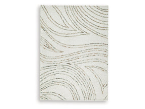 Deenbury Ivory/Green/Brown Medium Rug (Online Special Price) - Ornate Home