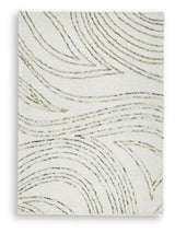 Deenbury Ivory/Green/Brown Medium Rug - Ornate Home