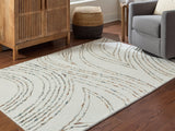 Deenbury Ivory/Green/Brown Medium Rug - Ornate Home