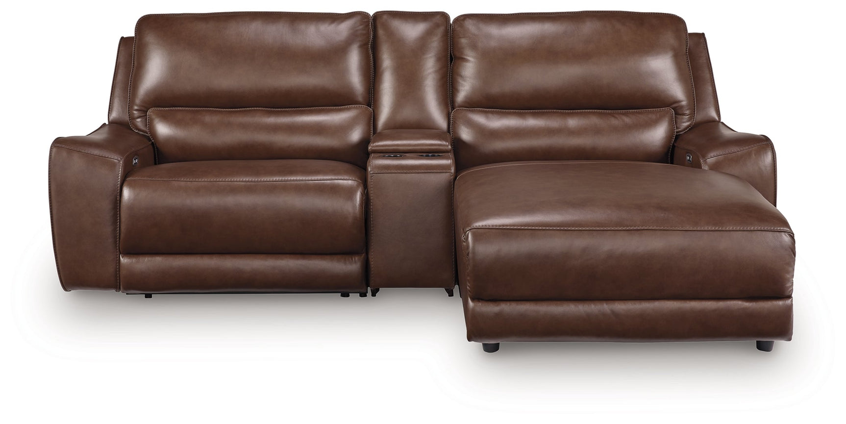 DeepWakes Canyon 3-Piece Power Reclining Sectional with Chaise (Online Special Price) - Ornate Home