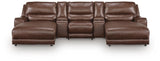 DeepWakes Canyon 5-Piece Power Reclining Sectional with Chaise (Online Special Price)