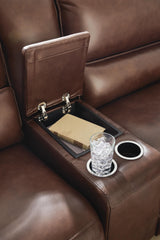 DeepWakes Canyon 5-Piece Reclining Sectional with Double Chaise and Storage Consoles (Online Special Price)