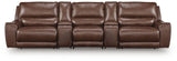 DeepWakes Canyon 5-Piece Reclining Sectional with Storage Consoles